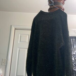 Salt and pepper long sweater